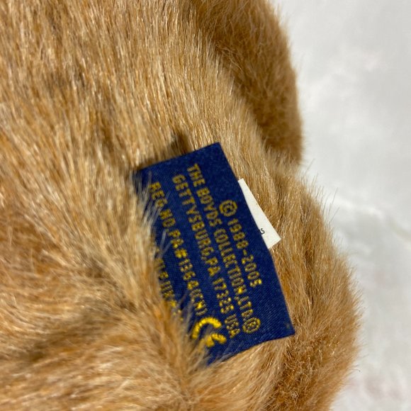 Boyd's Bears “Simon” The Head Bean Collection Teddy Bear jointed - Picture 4 of 7